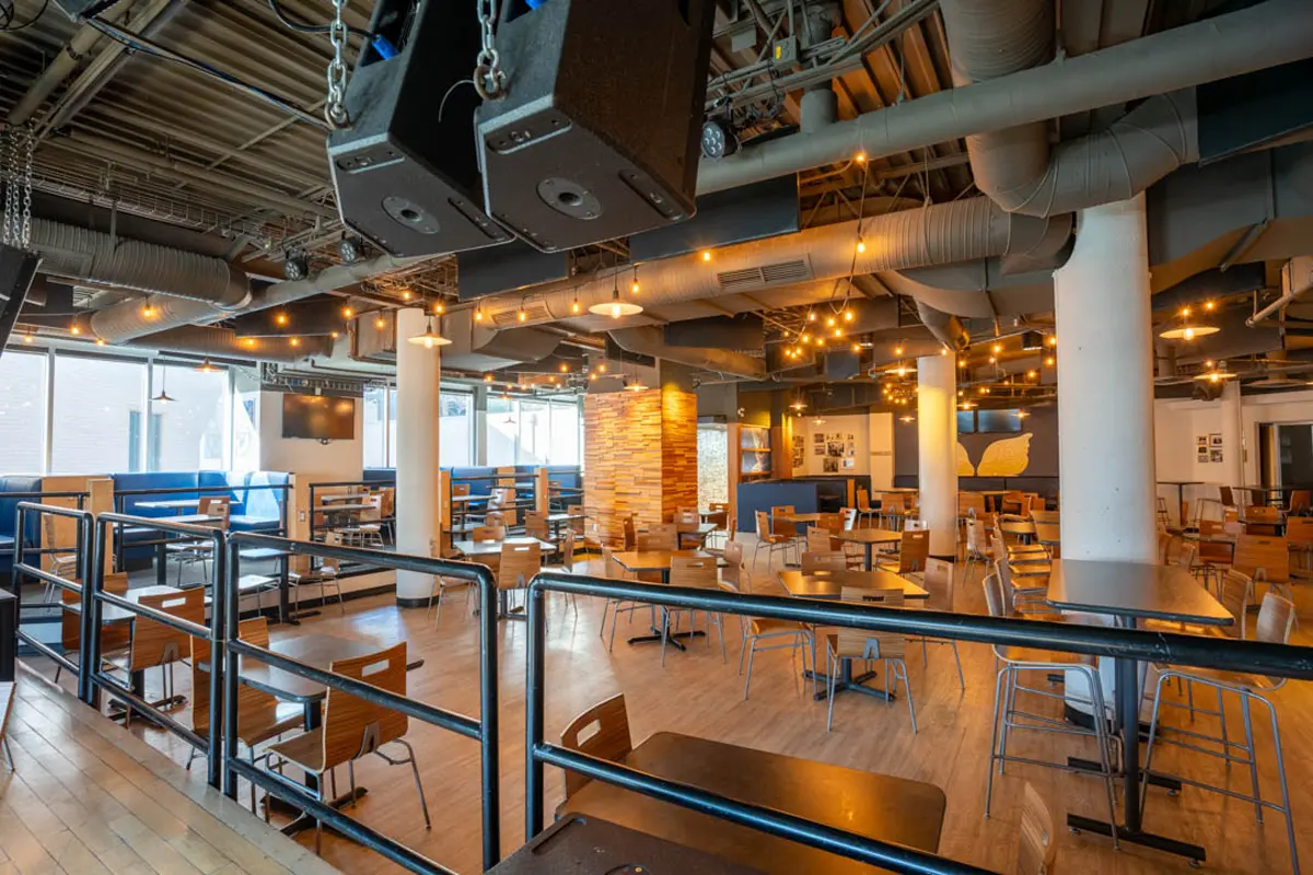 west gate social game area